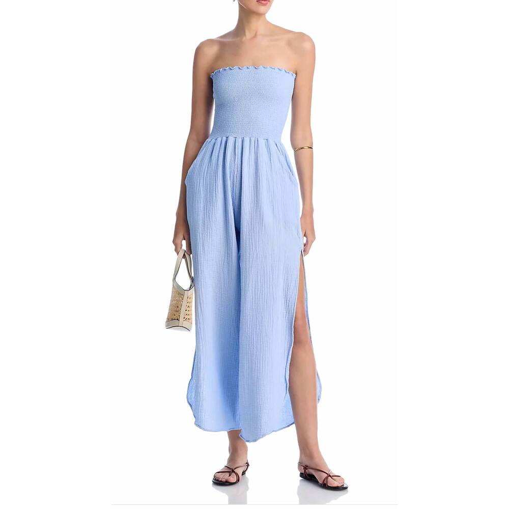 NEW PEIXOTO harriet jumpsuit in cloud blue iris